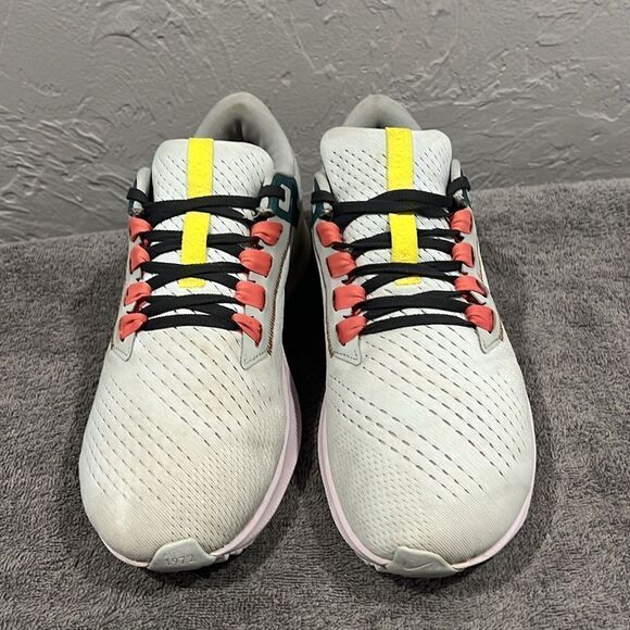 🔥🔥 NIKE Air Zoom Pegasus 38 Premium Running Shoes Blue Pink Women Sz 11 - EUC - Picture 4 of 12